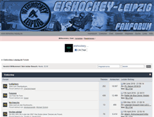 Tablet Screenshot of forum.eishockey-leipzig.de
