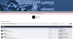 Desktop Screenshot of eishockey-leipzig.de